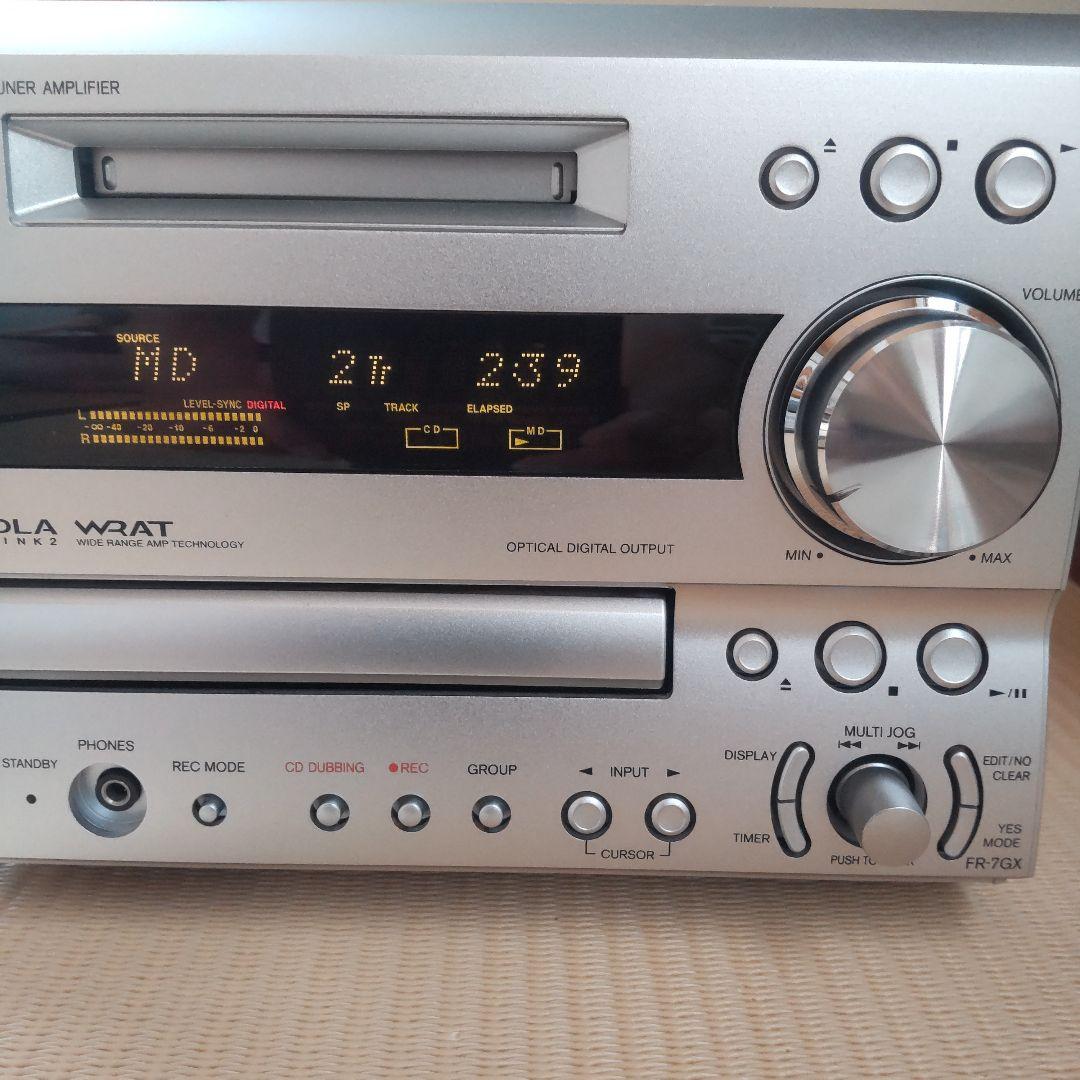 ONKYO FR -7GX CD/MDコンポ 高出力オーディオ