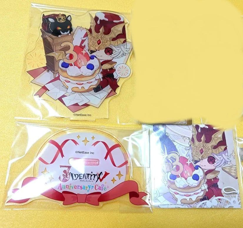 第五人格 ポストマン 3周年 スイパラ コースター ビッグアクリルスタンド 公式スイーツパラダイス