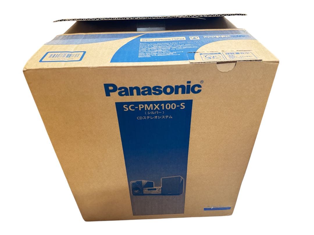 未使用品 Panasonic CDステレオシステム SC-PMX100 概要 CDステレオシステム SC-PMX100 | ミニコンポ／スピーカー