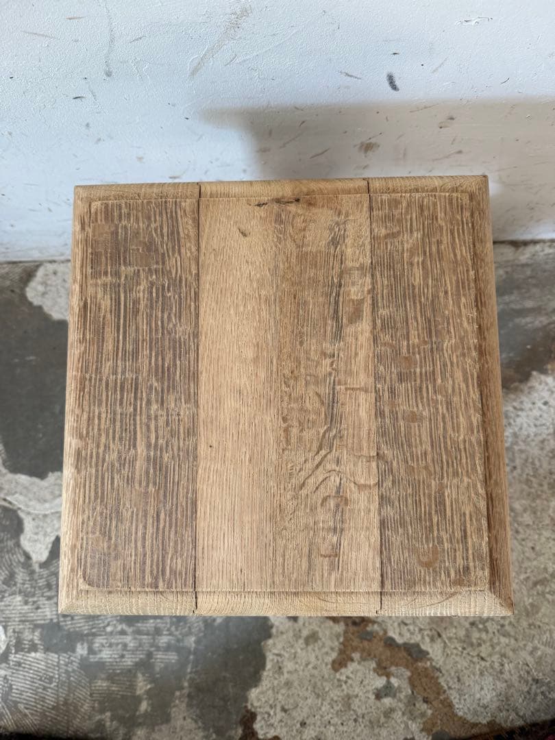 ビンテージ サイドテーブル ベッドサイドテーブル 小 剥離 ビンテージ