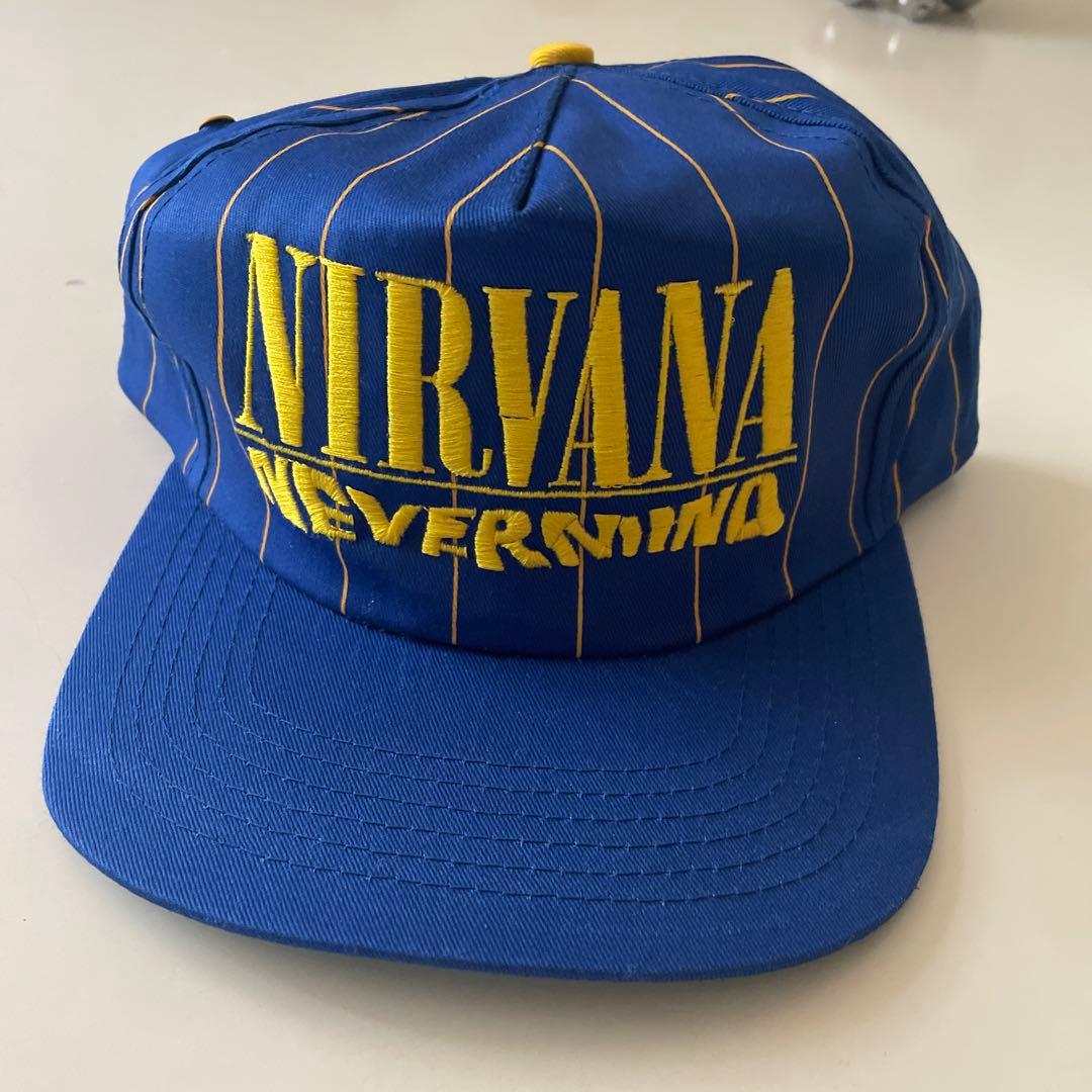 Nirvana Nevermind キャップ ニルバーナ カートコバーン cap - メルカリ