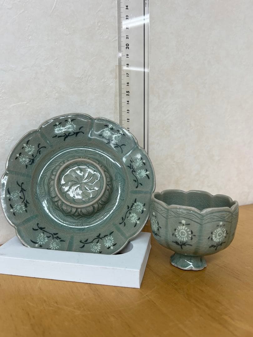 中国 朝鮮李朝高麗コップ 古美術 唐物コレクション韓国骨董