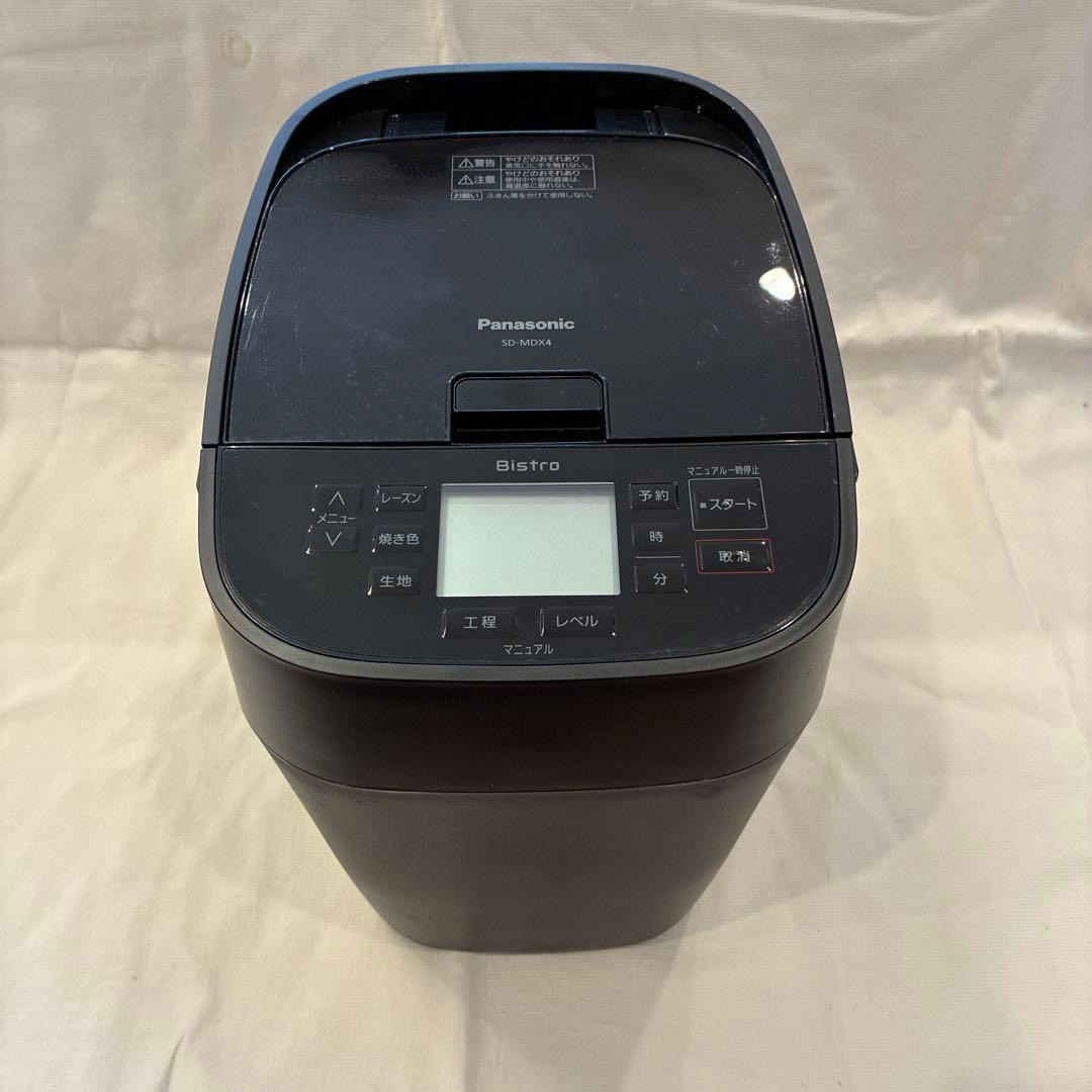Panasonic ホームベーカリー Bistro SD-MDX4-K Amazon.com: Panasonic SD-MDX4-K [Home Bakery Bistro 1 loaf type