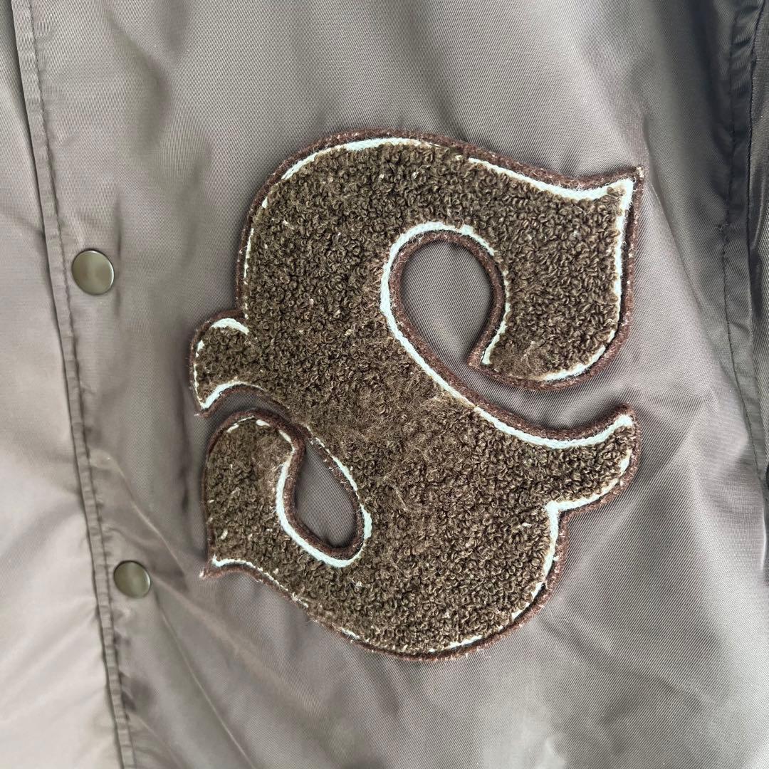 希少】STUSSY スタジャン OLD GOLD Sロゴ オールドステューシー - メルカリ