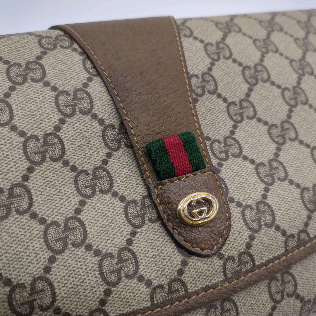 人気モデル・美品】グッチ☆クラッチバッグ スプリーム シェリーライン