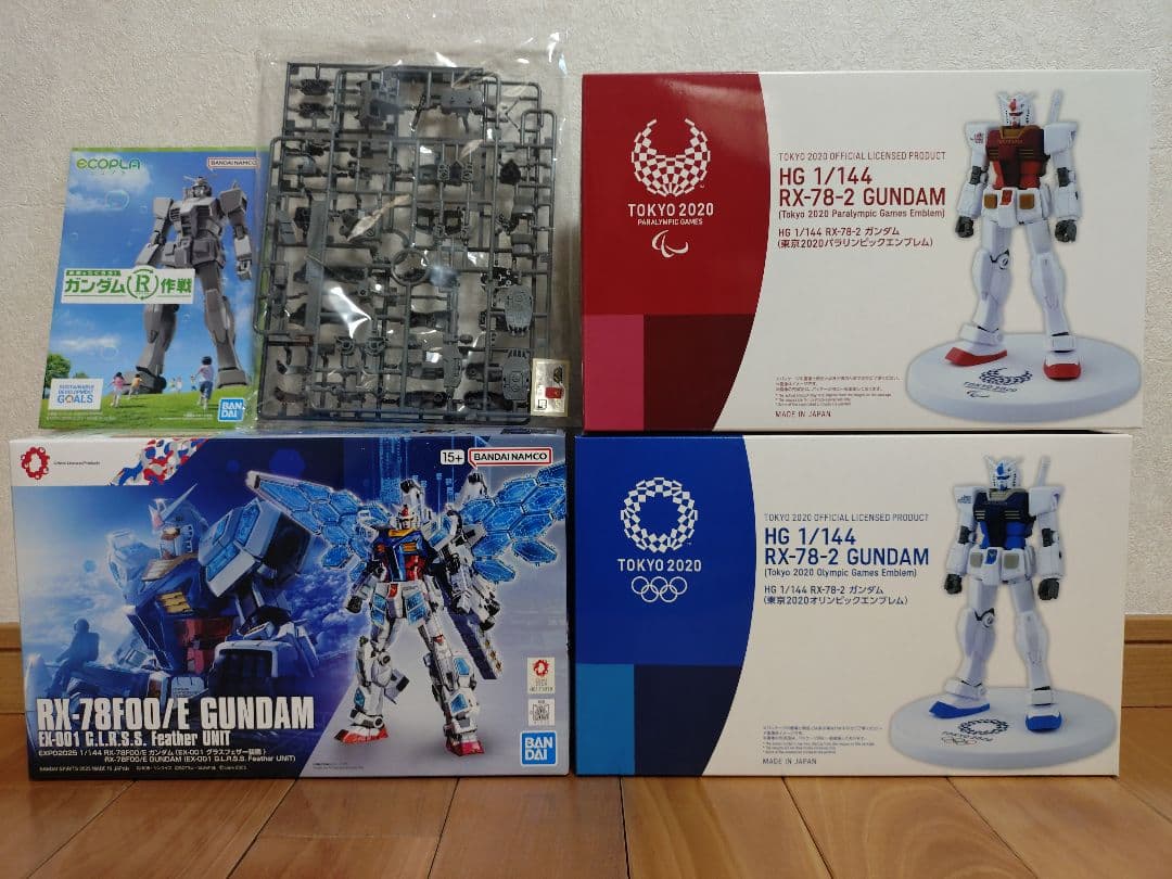 ガンダム　グラスフェザー　オリンピック　パラリンピック　関西万博　ガンプラ ガンダム グラスフェザー オリンピック パラリンピック 関西万博