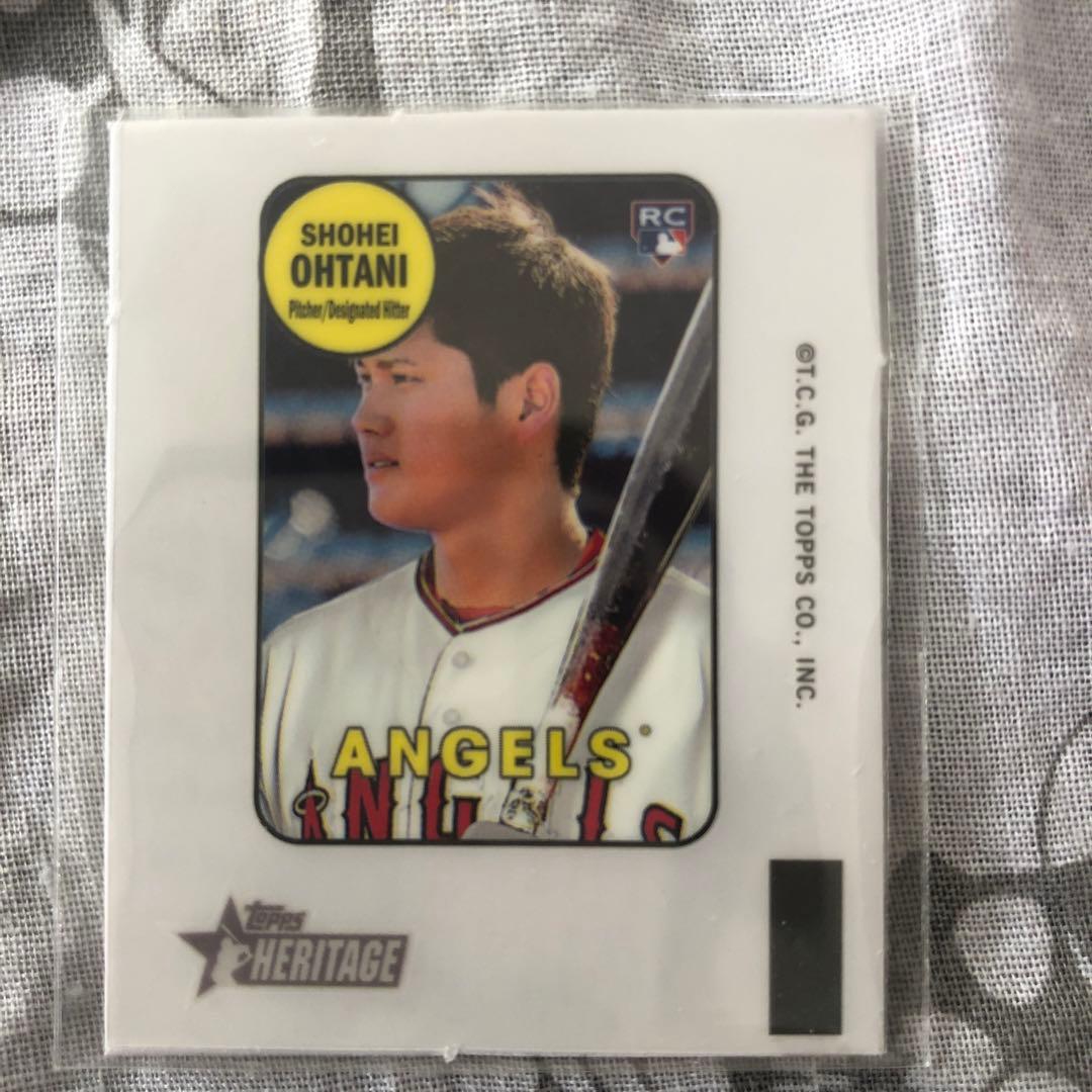 大谷翔平 2018 TOPPS HERITAGE MINI DECAL RC