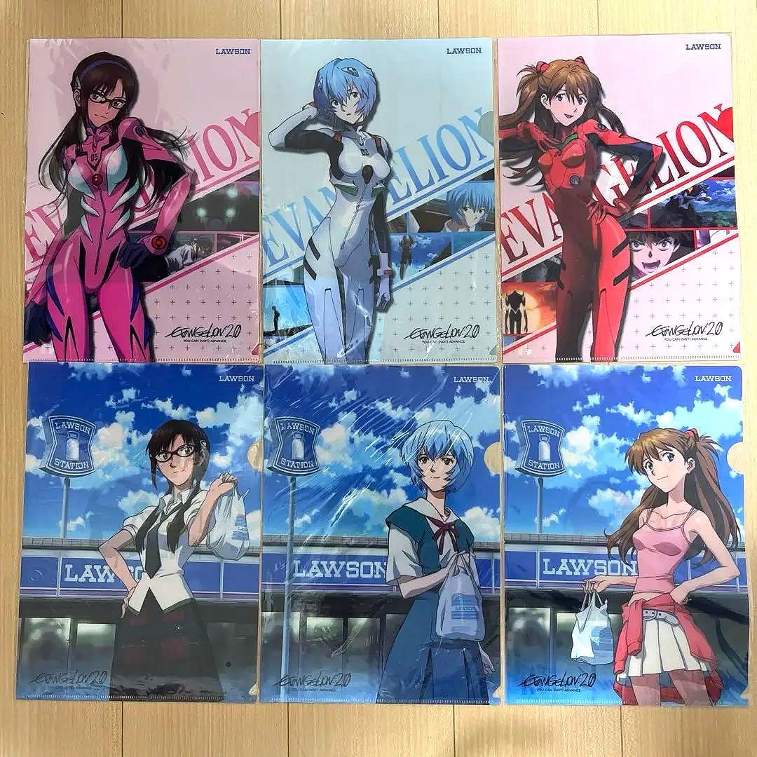 エヴァンゲリオン クリアファイル 全6種セット - メルカリ