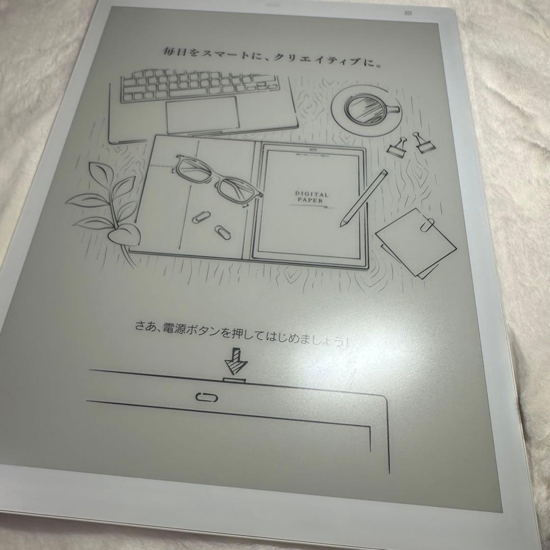 電子ペーパー QUADERNO (クアデルノ) 第一世代A4 富士通 - メルカリ