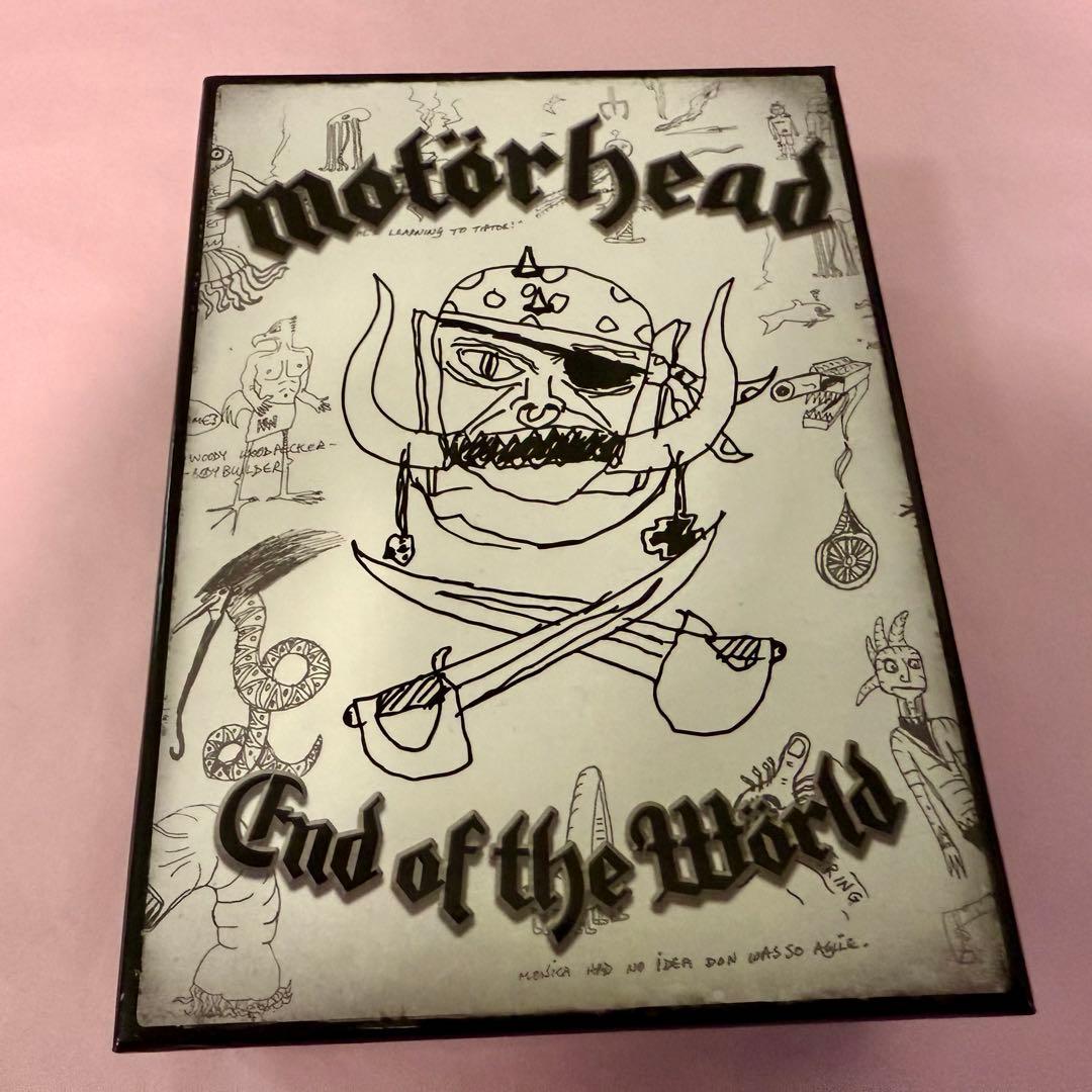 【限定全世界2,000セット】モーターヘッド END OF THE WORLD 毎年恒例のモーターヘッド映像上映、今年は『ザ・ワールド・イズ