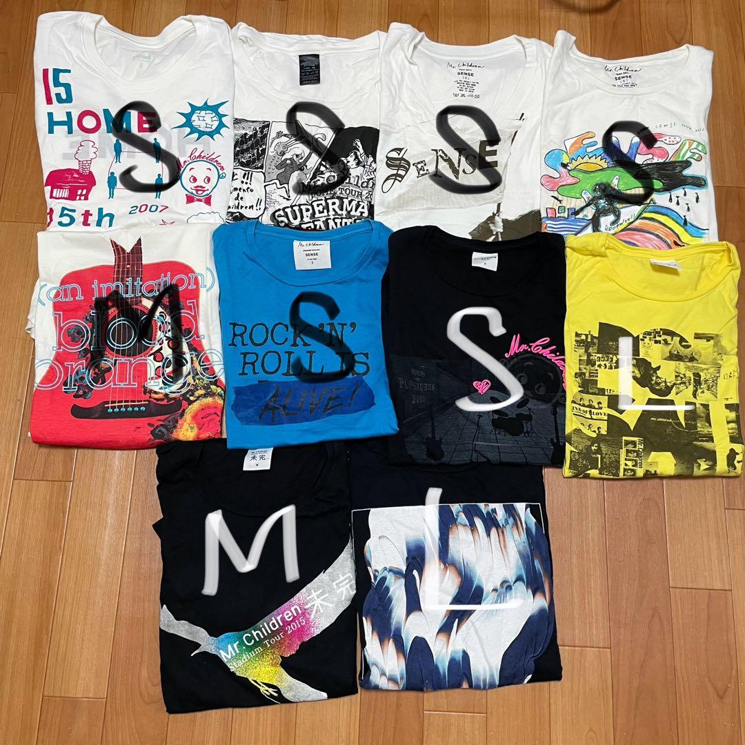 Mr.Children ミスチル ツアー ライブ Tシャツ まとめ売り - メルカリ