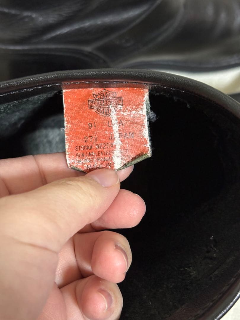 HARLEY DAVIDSON ハーレーダビッドソン ブーツ 27.5cm