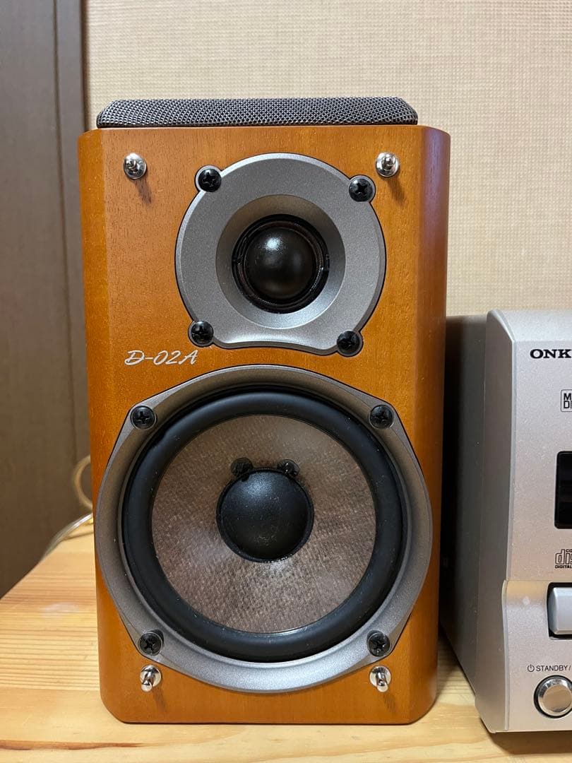 a76/美品☆ONKYO ミニコンポ CD/MDチューナーFR-X7/D-02A - メルカリ