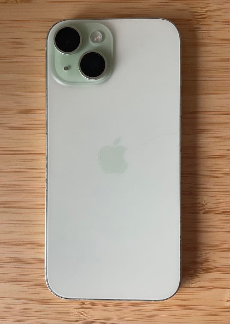 Apple iPhone15 128GB グリーン バッテリー83% Amazon.com: Apple iPhone 15, 128GB, Green - Unlocked (Renewed