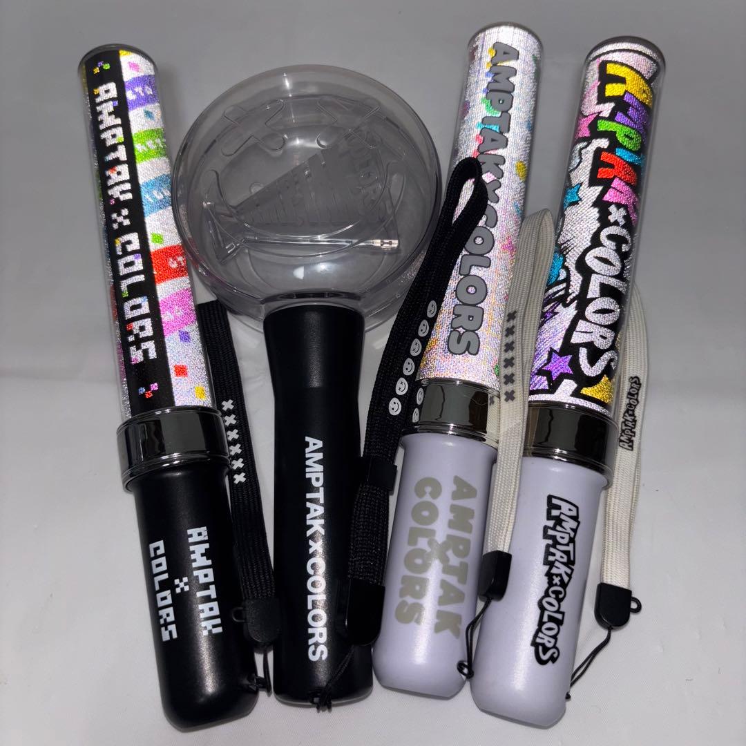 AMPTAKxCOLORS ペンライト 4本セット - メルカリ