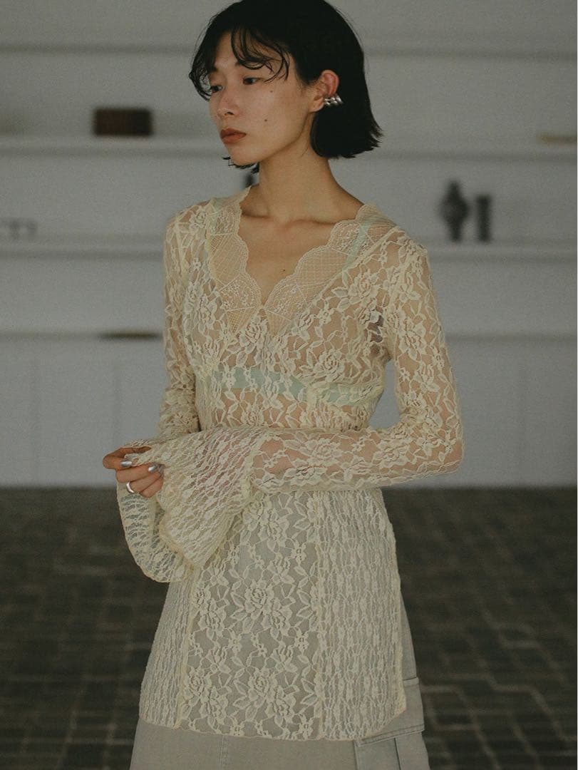 COMBINATION LACE TOP AMERI VINTAGE