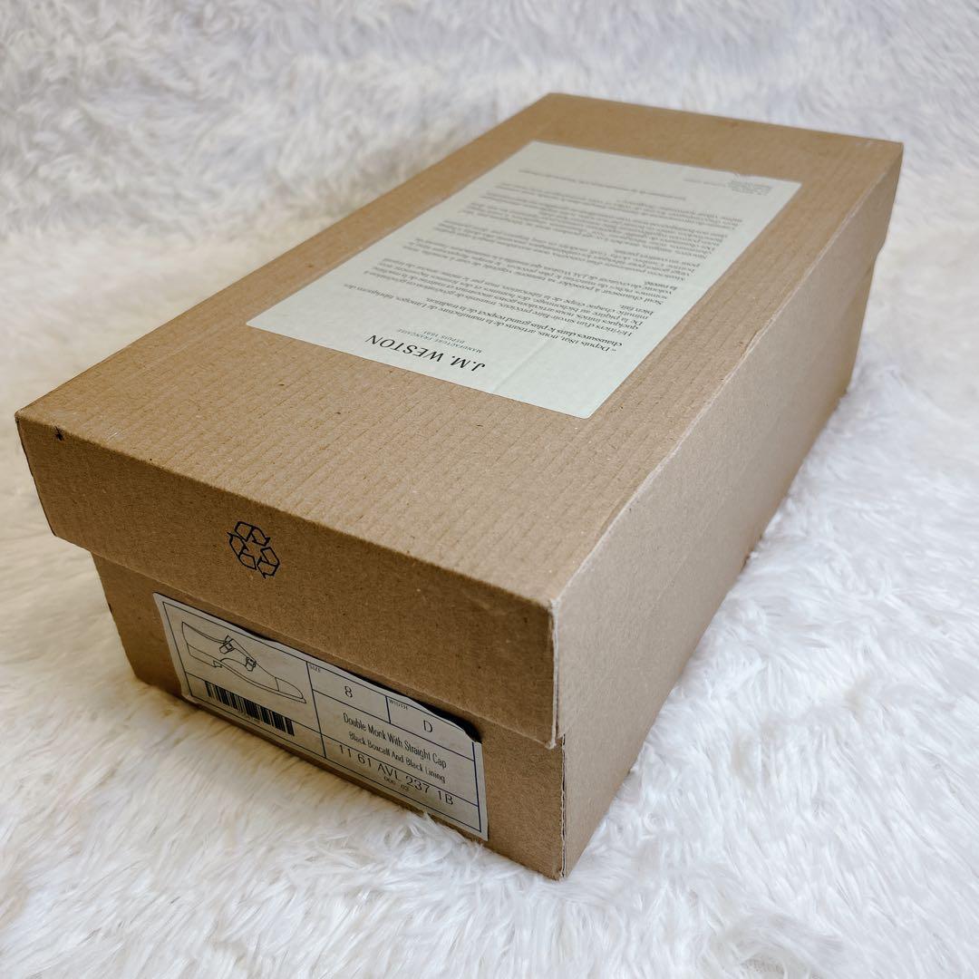 【新品未使用】J.M.WESTON 237 ダブルモンク 8D jm ウエストン