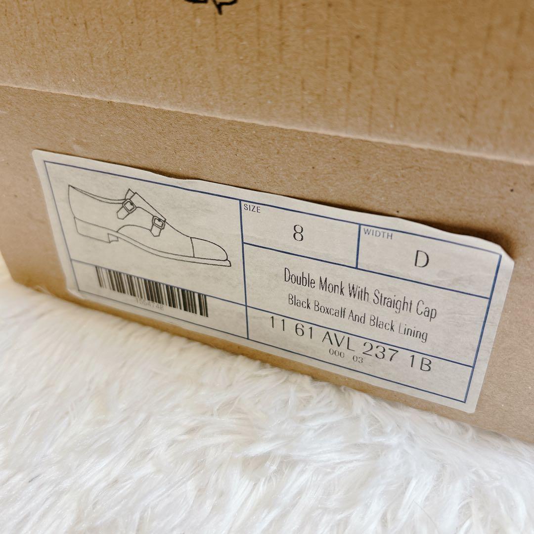 【新品未使用】J.M.WESTON 237 ダブルモンク 8D jm ウエストン