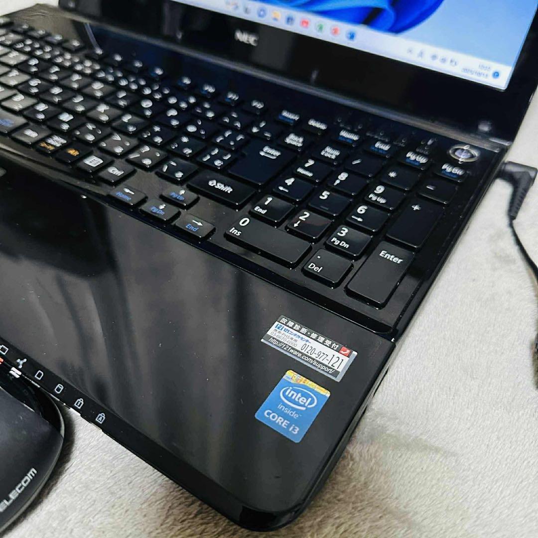 S150 NECノートパソコンSSDサクサク動く Windows11オフィス付き - メルカリ