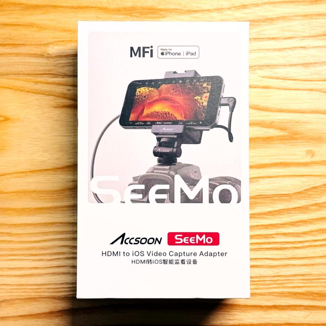 Accsoon SeeMo HDMI-USB モニタリングアダプター Amazon | Accsoon SeeMo HDMI-USB モニタリングアダプター iPhone/iPad