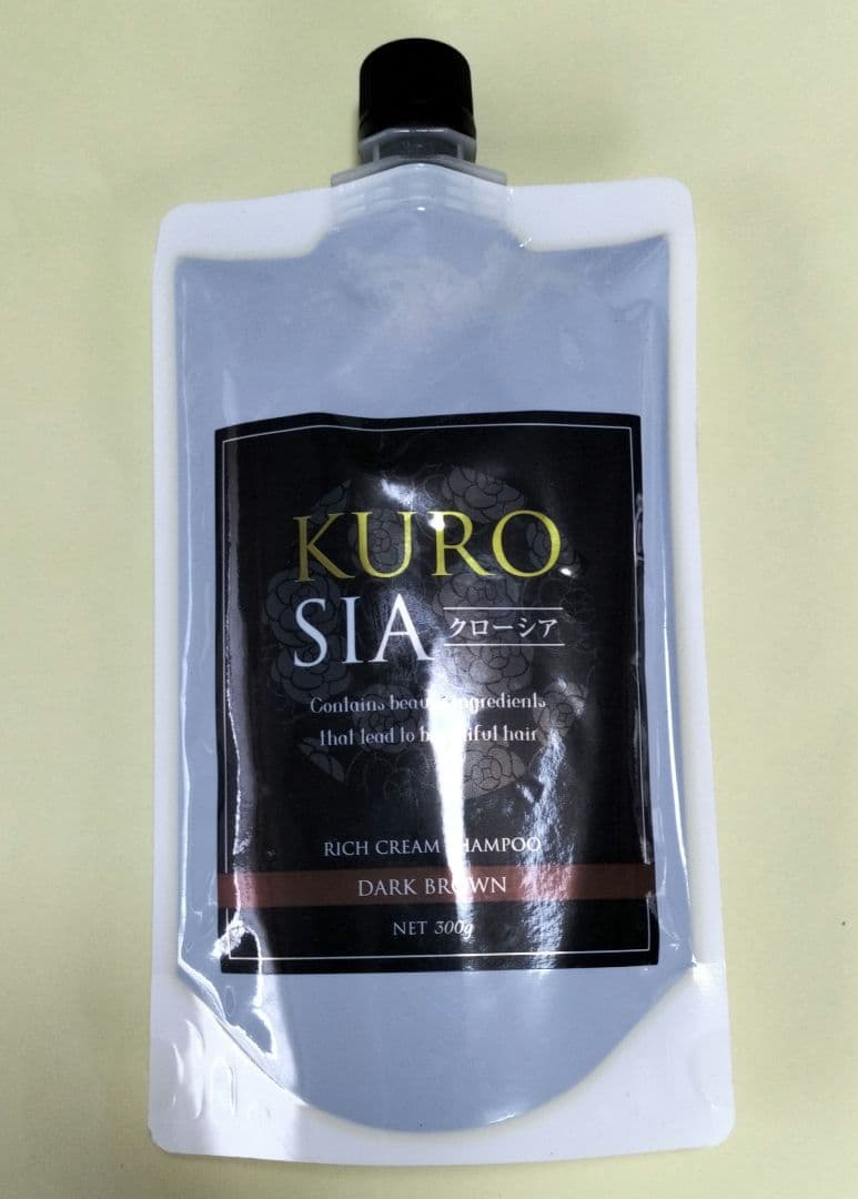 KURO SIA リッチクリームシャンプー ダークブラウン 300g - メルカリ