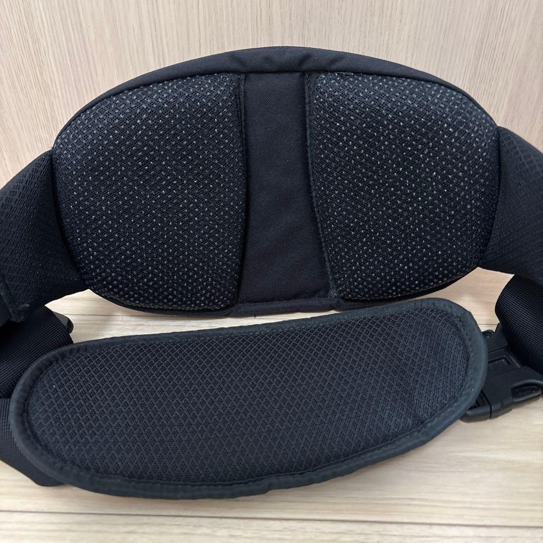 短期使用】Hugoo ハグー ヒップシートキャリア ブラック 箱・説明書付き