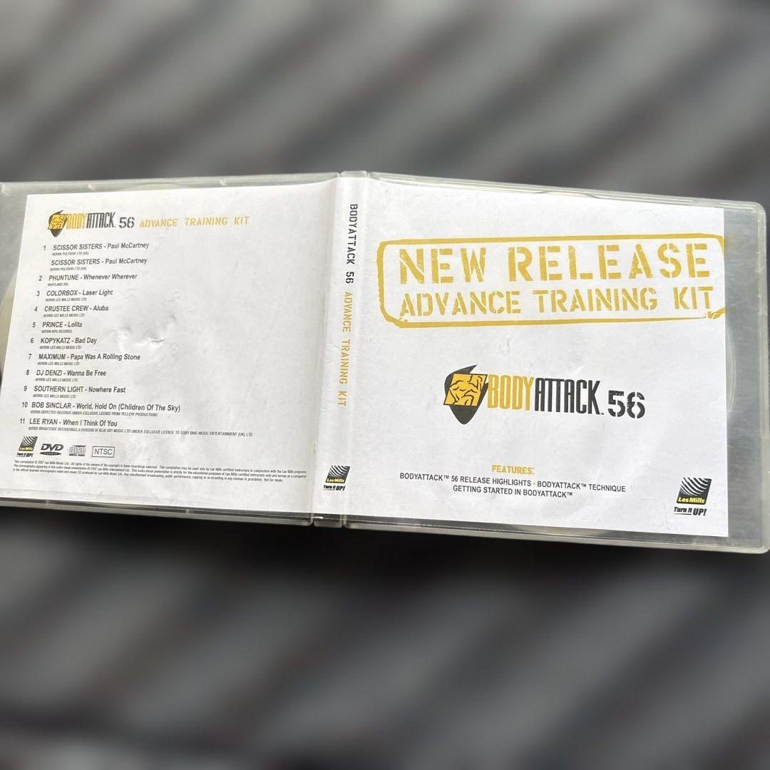 レズミルズ　ボディアタック　CD、DVD