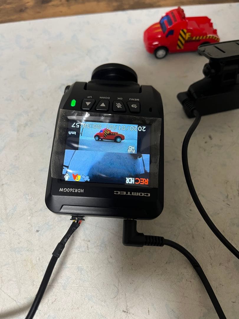 コムテック　ドライブレコーダー　HDR360GW -W-