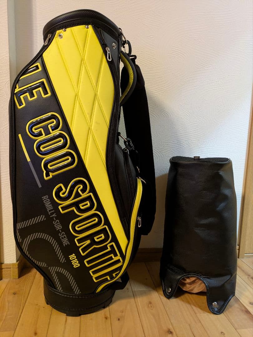 ルコック キャディバッグ【綺麗】9.0型 3.1kg 後期 右向ロゴ値下げ‼️