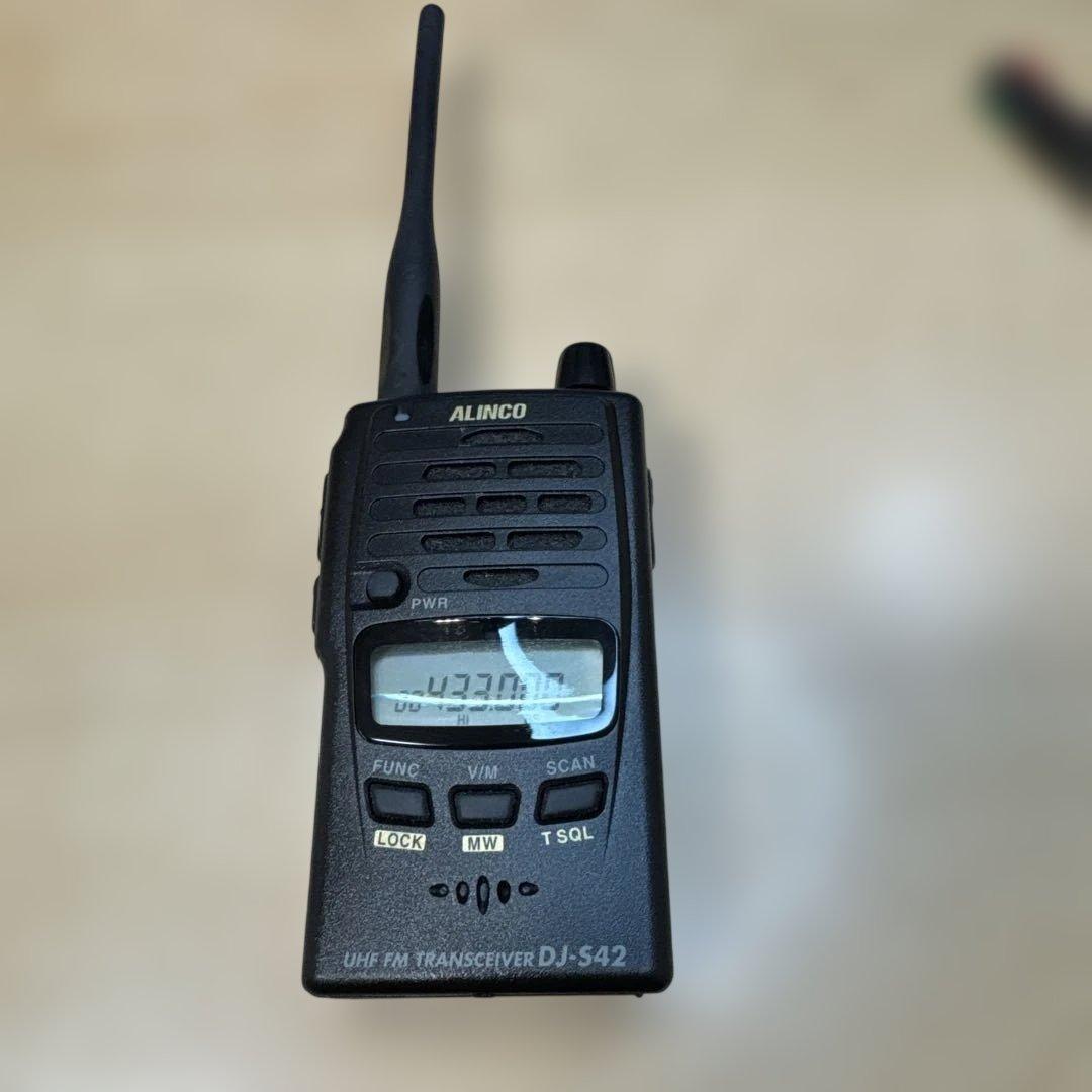 マッキー様専用【技適品】ALINCO DJ-S42 無線機 433MHzアマチュ - メルカリ