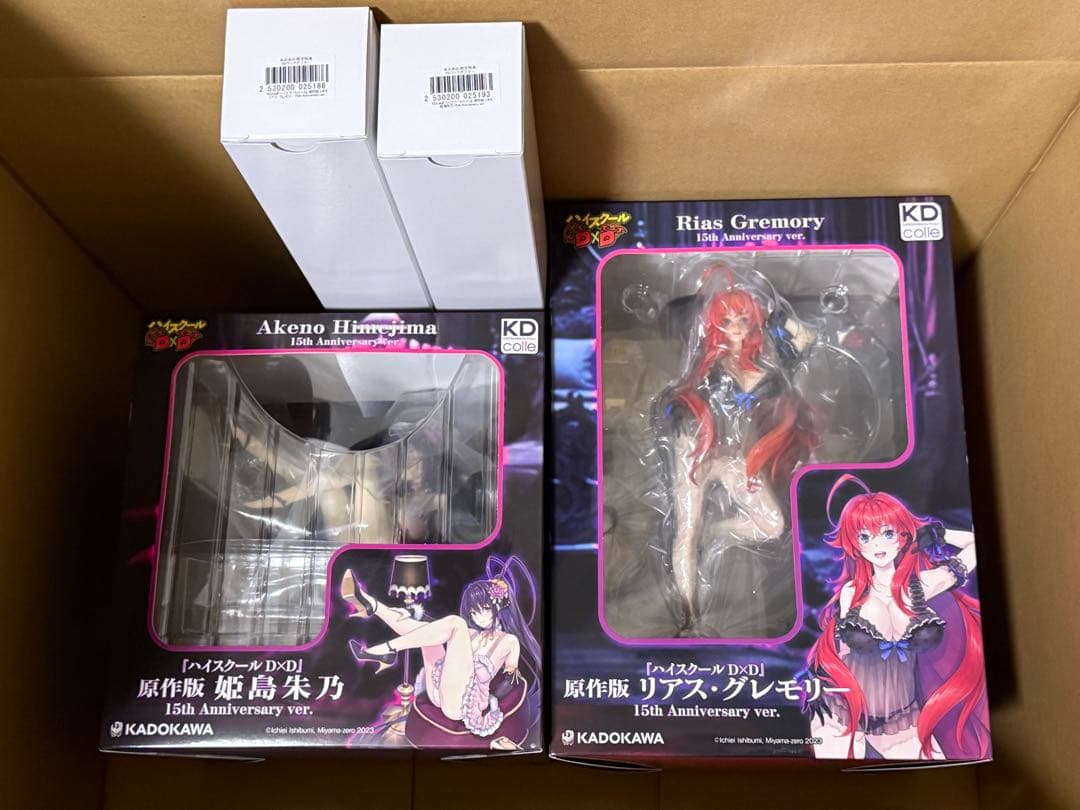 ハイスクールD×D 15thAnniversary リアス、朱乃 2体セット