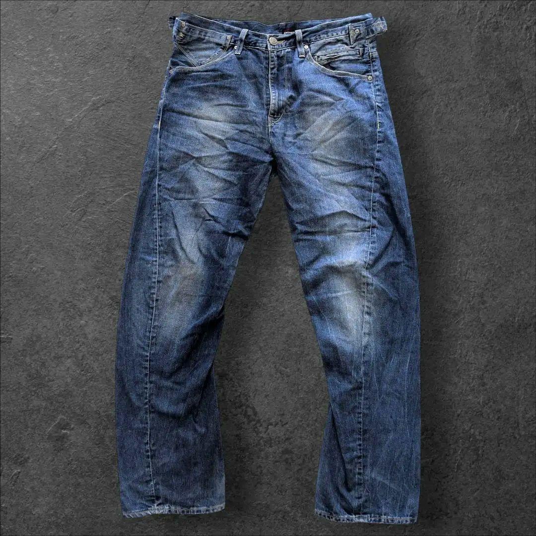 希少 europe levi's Engineered 立体裁断 シンチバック - メルカリ