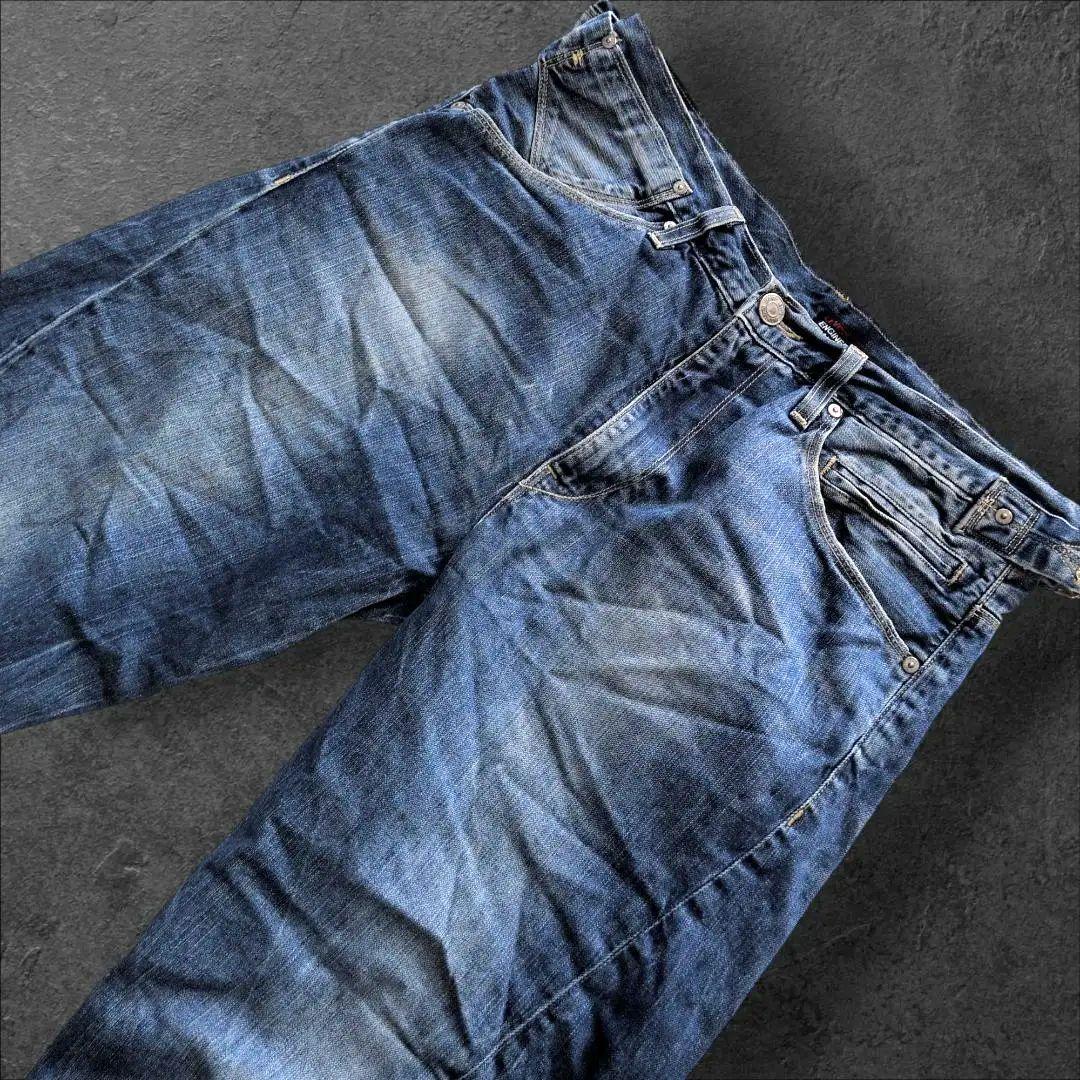 希少 europe levi's Engineered 立体裁断 シンチバック - メルカリ