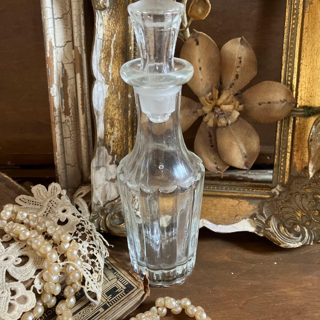 フランスアンティーク香水瓶 パフュームボトル 香水ビン 気泡 - メルカリ
