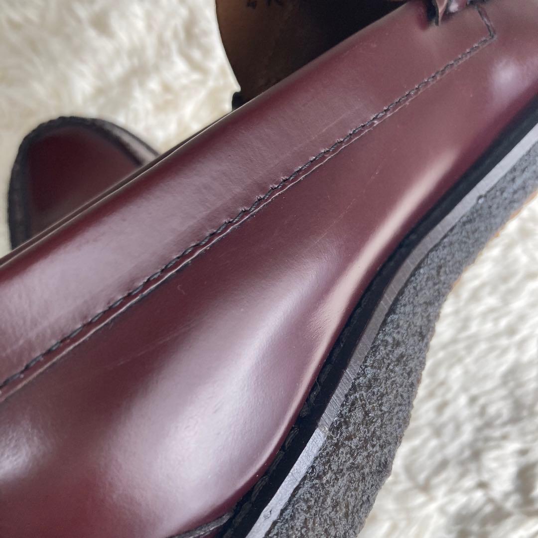 【美品】G.H.BASS Weejuns ローファー ブラウン レッド