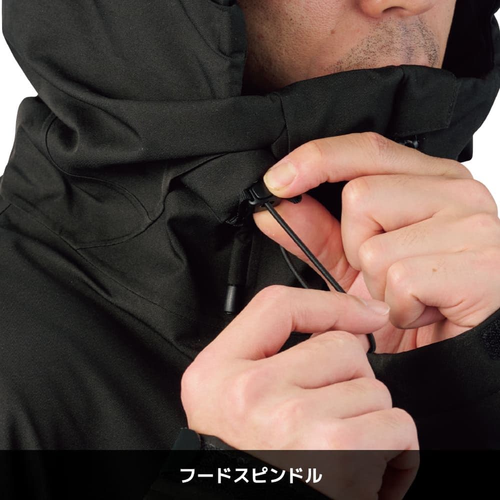 ワークマン イナレムプレミアム防水防寒コート ブラック LL 2025年