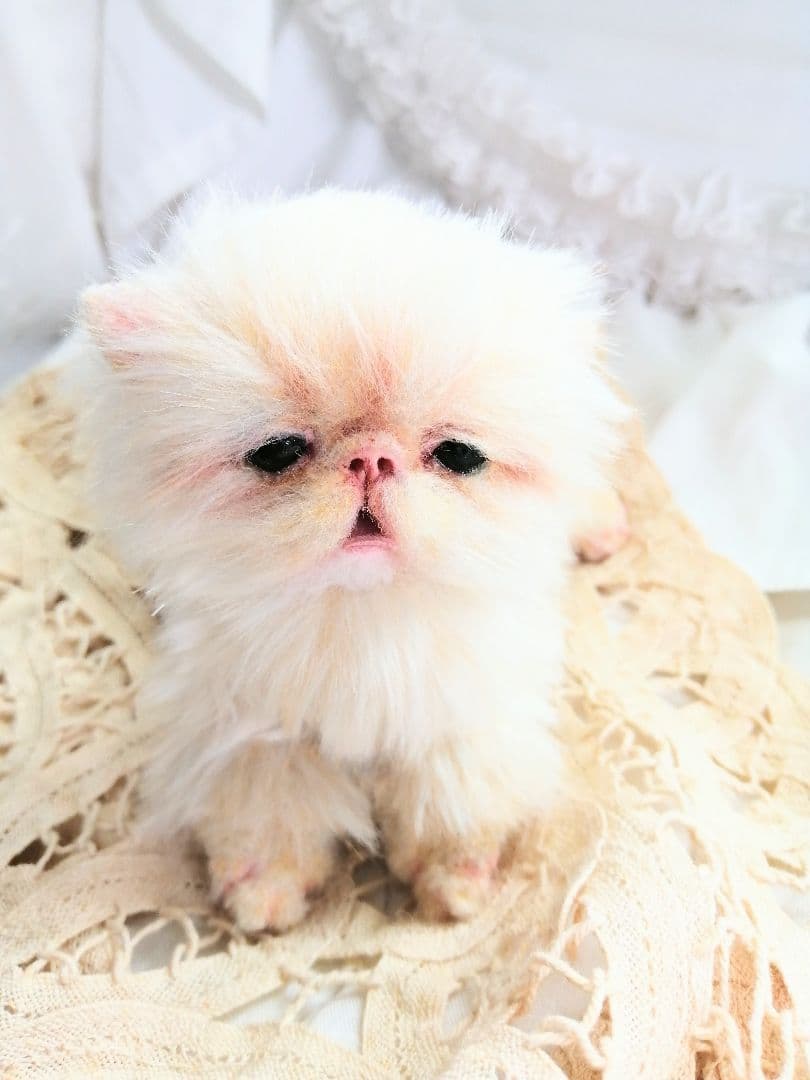 ふにゃっくた♡ベビサイズ♡子猫ちゃん♡アートドール♡ぬいぐるみ♡