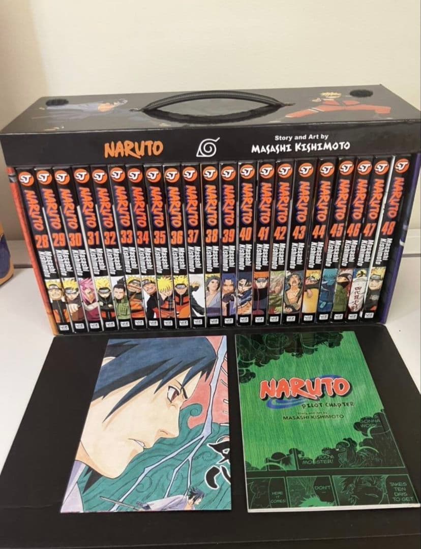 Naruto Box Set 1.2.3Volumes 英語版3BOX全巻セット - メルカリ