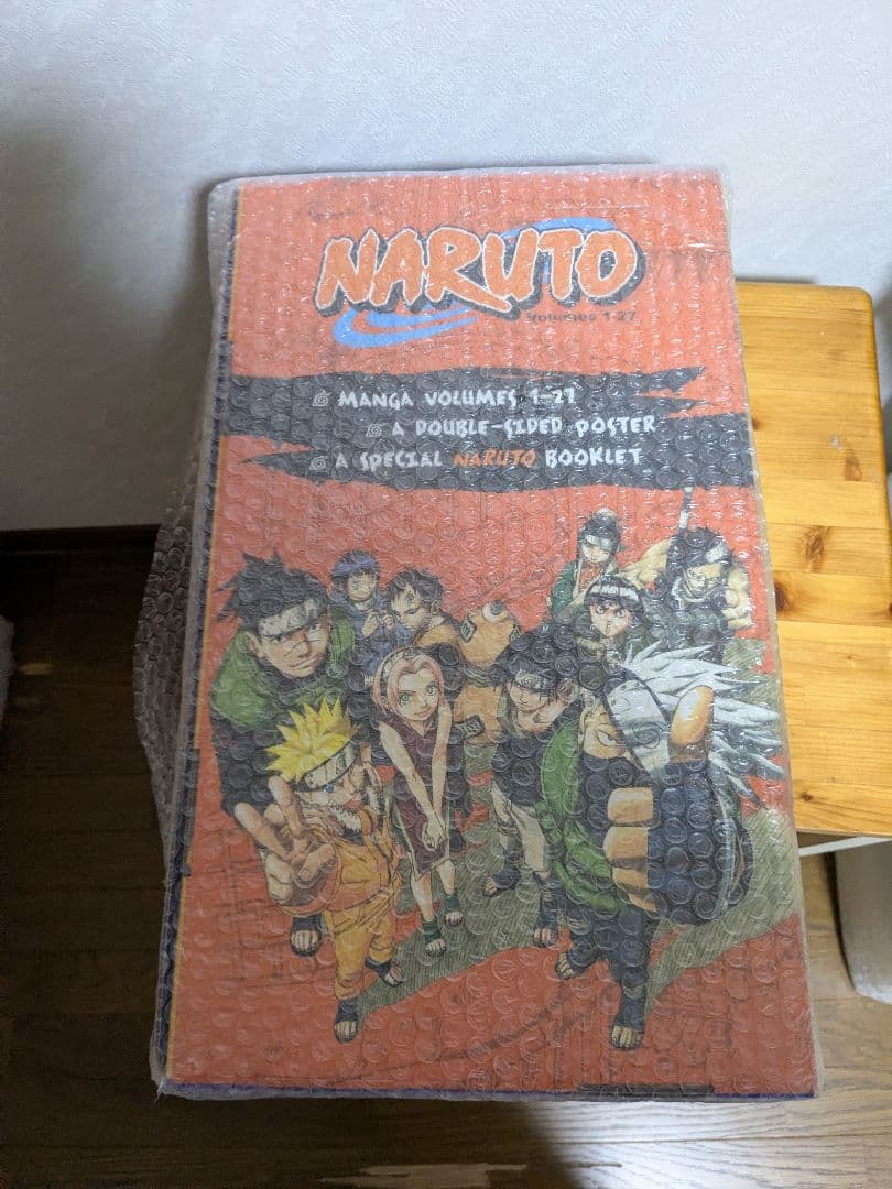 Naruto Box Set 1.2.3Volumes 英語版3BOX全巻セット - メルカリ