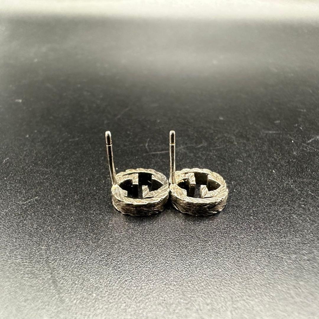 極美品✨ GUCCI グッチ ピアス アラベスク インターロッキング 1752