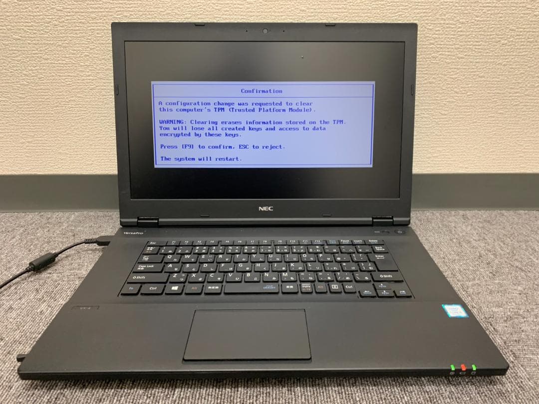 NECジャンクノートPC SSD500GB 01 Core i5