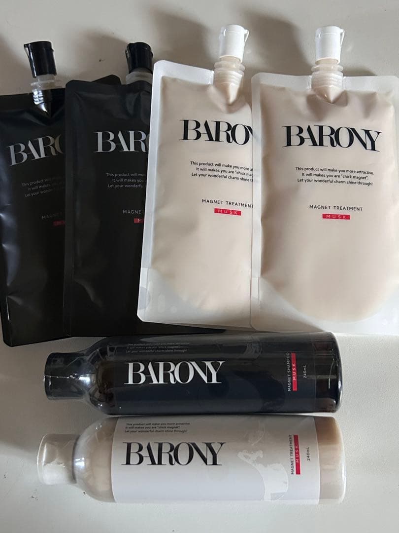 BARONY シャンプー トリートメント セット 楽天市場】【公式】 バロニー マグネット シャンプー&トリートメント