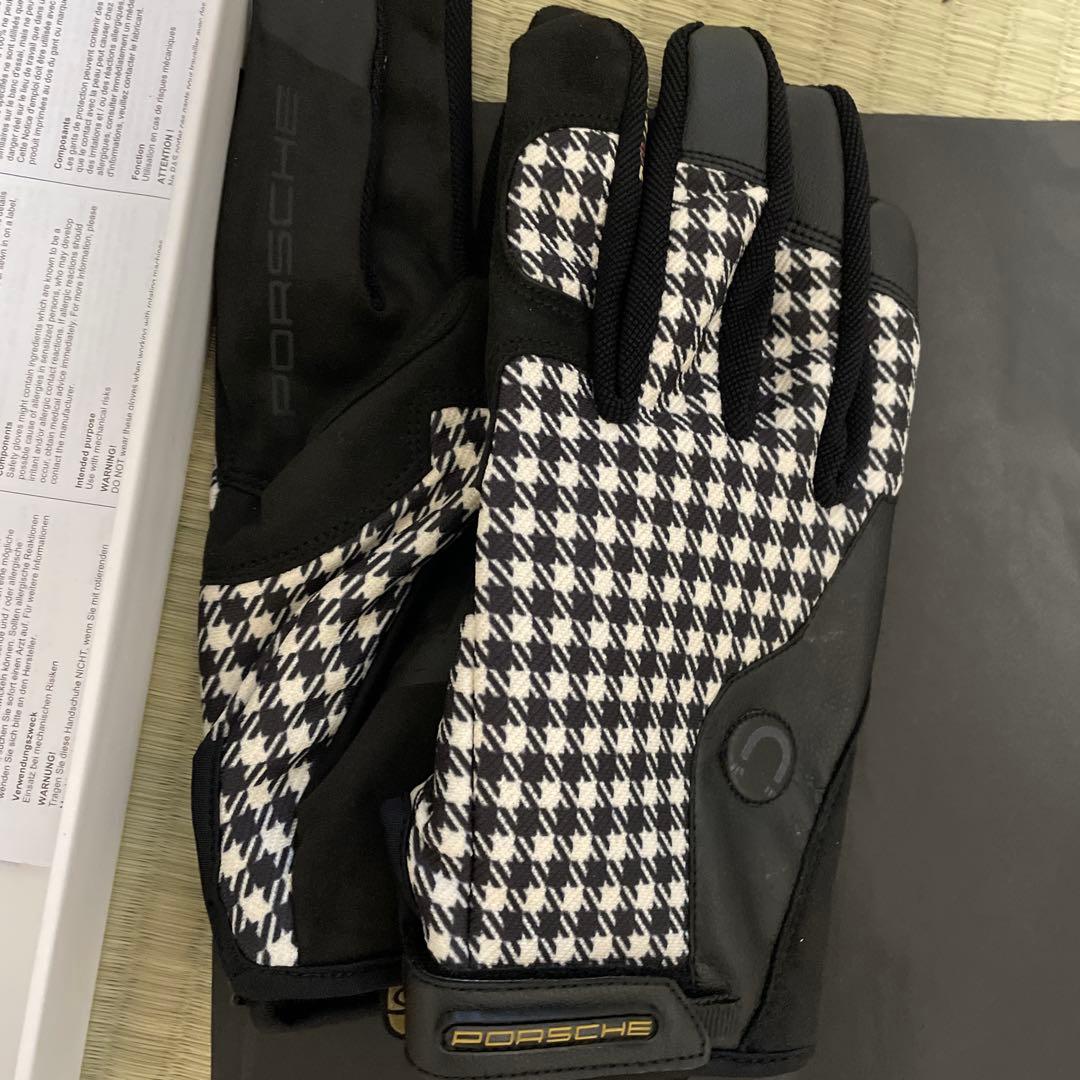 ポルシェ ペピタ柄 グローブ スマホ対応 手袋 - メルカリ