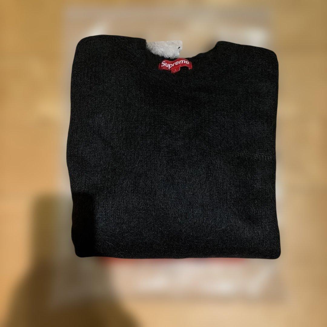 Supreme 2025FW モヘアニット ブラックL Supreme（シュプリーム） 22AW Mohair Sweater モヘアニット 長袖