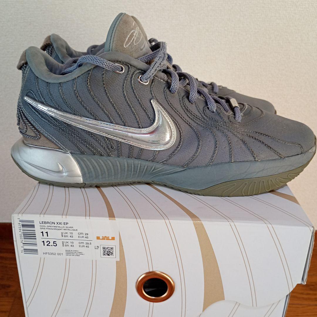 LEBRON XXI EP 11 (US) Cool Grey - メルカリ