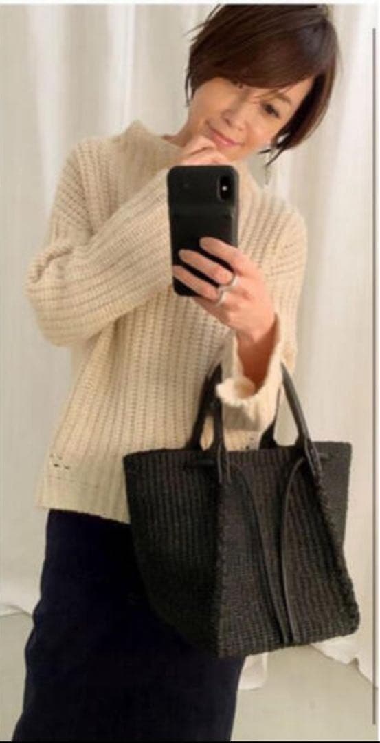 OUTERSUNSET アウターサンセット abaca basket bag - メルカリ