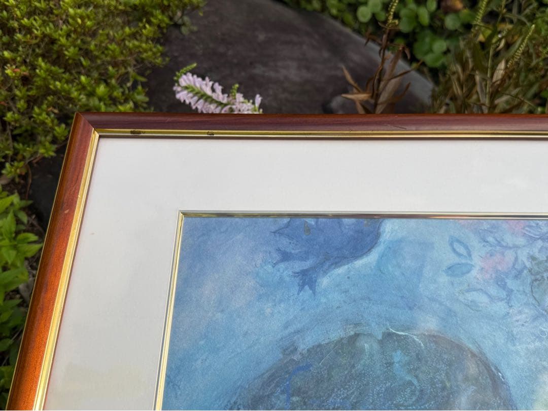 マルクシャガール 恋人たちの夢 リトグラフ 62cm x 80cm - メルカリ