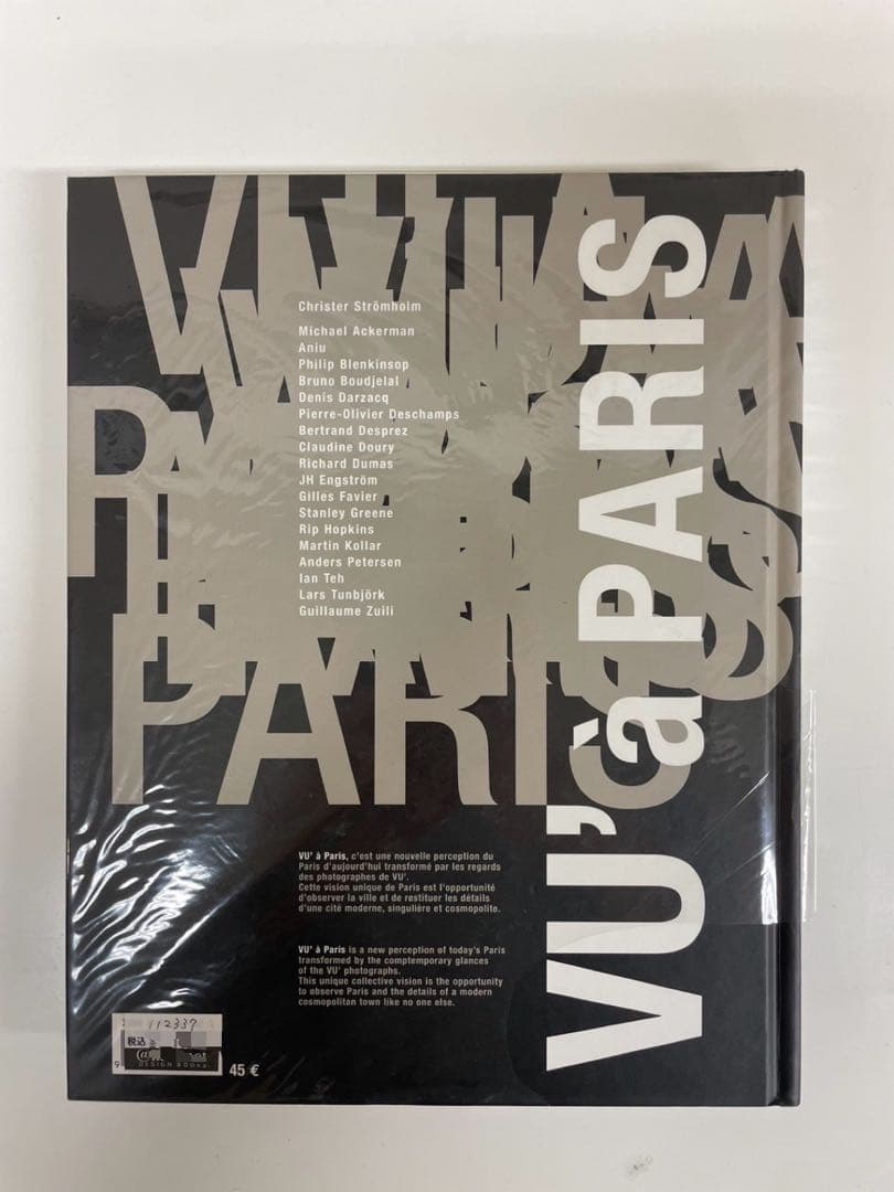 VU'à Paris アートブック VU'à Paris アートブック Paris-based