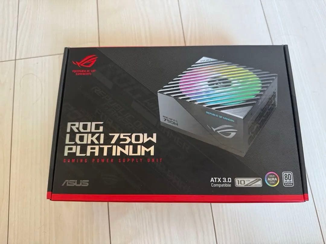ROG Loki 750W Platinum 電源ユニット Amazon | ASUS pc電源ユニット 80 PLUS プラチナ 750W SFX ROG-LOKI