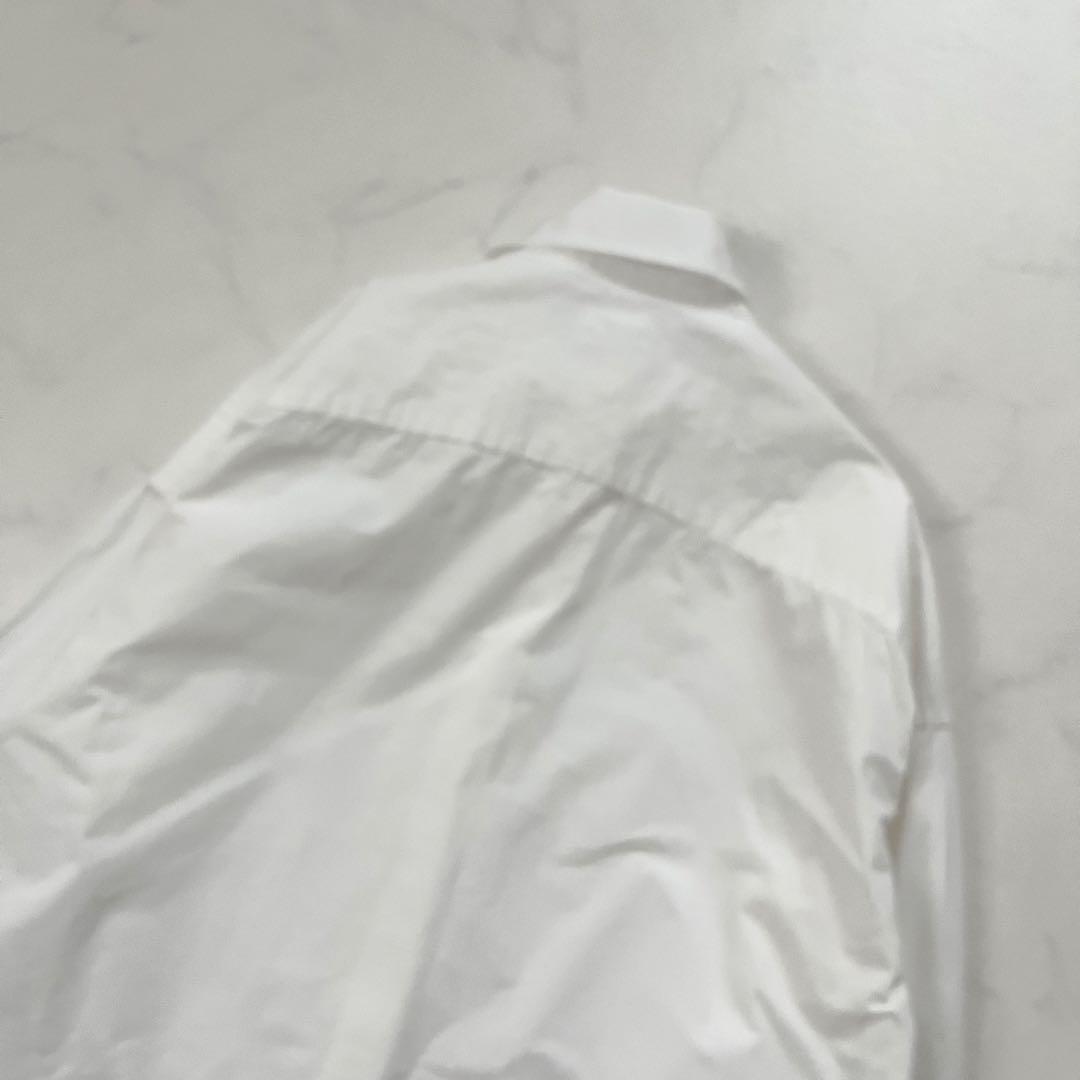 美品 マディソンブルー J.BRADLEY B刺繍 長袖シャツ 白 01サイズ